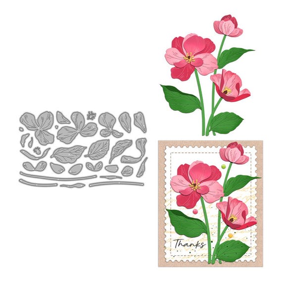 Leaf Metal Cutting Dies – Scrapbooking, Photo Album, Card Making DIY Craft