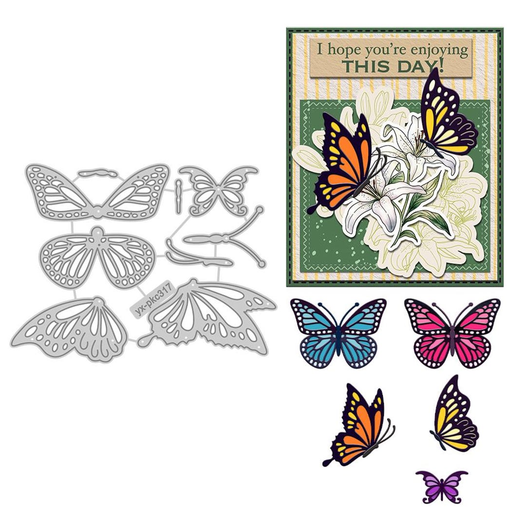Splicing Butterfly Animals Die Cuts for Card Making Metal Cutting Dies ...