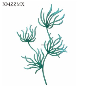 XMZZMX Troqueles de corte de metal de algas acuáticas para hacer tarjetas, troqueles de papel en relieve, conjuntos de plantillas de manualidades para álbumes
