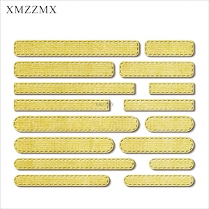 XMZZMX étiquette rectangulaire matrices de découpe en métal pour la fabrication de cartes gaufrage papier découpe ensembles Album artisanat modèles pochoirs