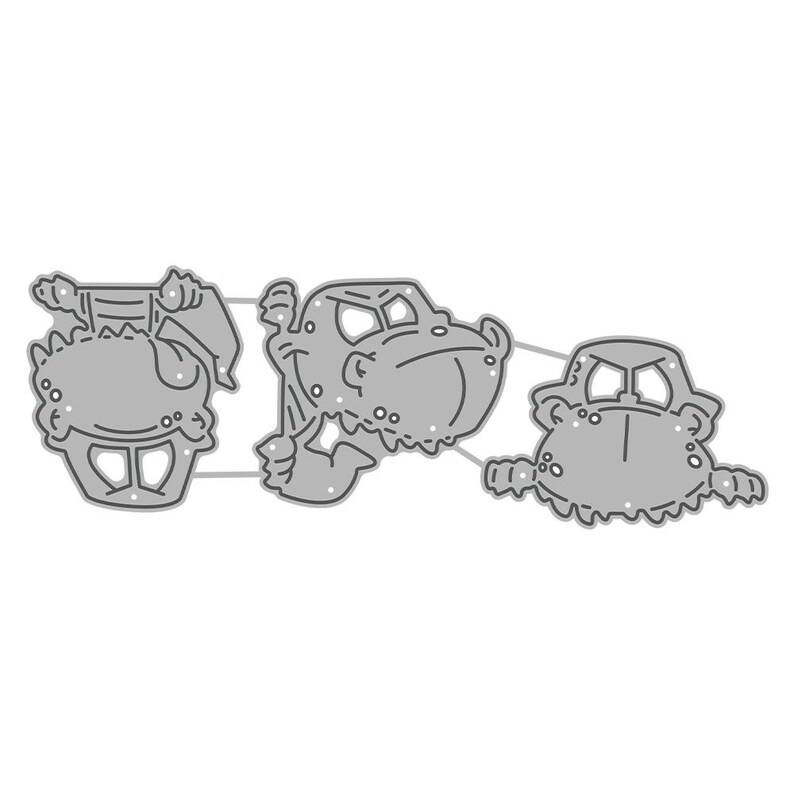 Dinosaurs Head Animals Die Cuts for Card Making Metal Cutting Dies Sets ...
