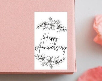 Gift tags printable gift tags floral gift tags happy anniversary gift tags