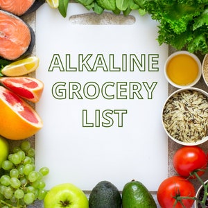 Alkaline Grocery List