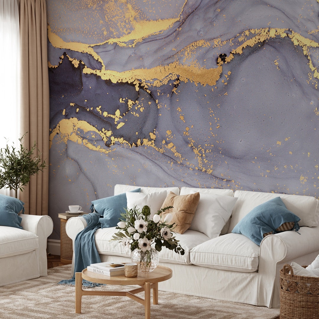Marble Wallpaper Marble Peel and Stick Wallpaper, Marble Look Wallpaper, Marble Design Wall