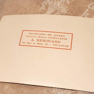 Livret vintage Point de marque DMC Français. Abécédaire, point de croix, points comptés image 5