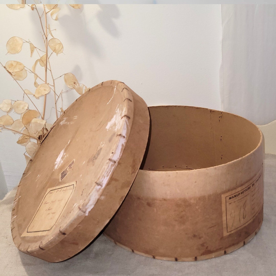 Antique Hat Box From the Espezel Hat Factory 1940. Antique Vintage ...