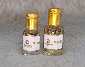 Attar D'huile Parfumée BLACK MUSK Premium - Sans Alcool - Dubaï/Arabie - 6ml - Neuf