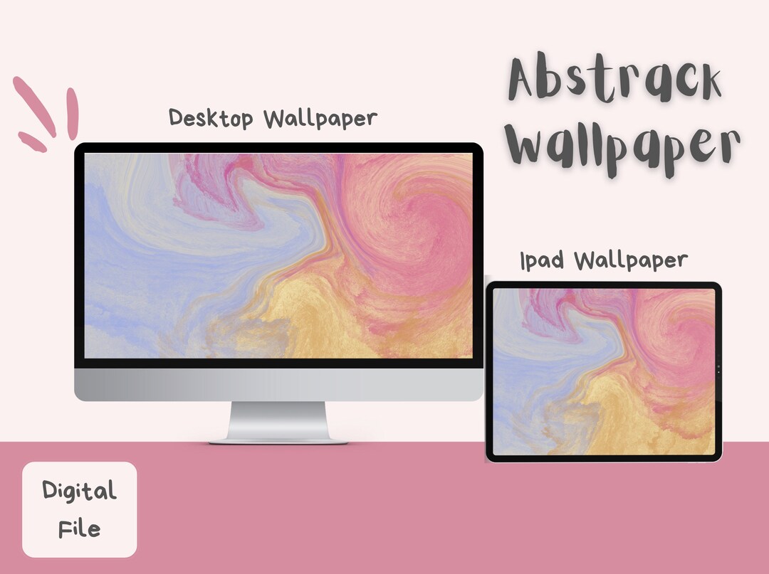 Aesthetic Abstrack Wallpaper Etsy