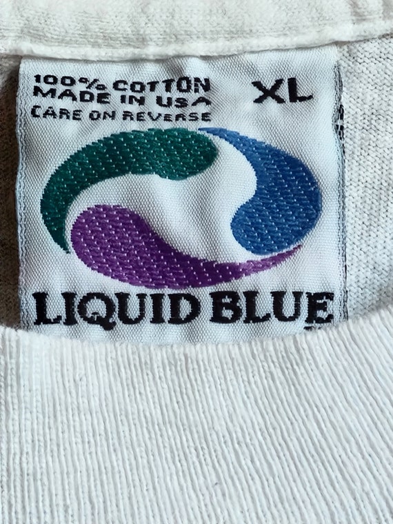 1995 Jerry Garcia Liquid Blue T-shirt - image 3