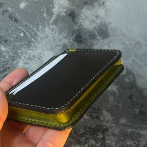 Cardholder with Zipper  Pattern /Compact Wallet PDF Template / Leather DIY / PDF Download / Video Tutorial