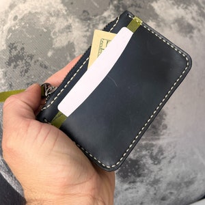 Cardholder with Zipper  Pattern /Compact Wallet PDF Template / Leather DIY / PDF Download / Video Tutorial