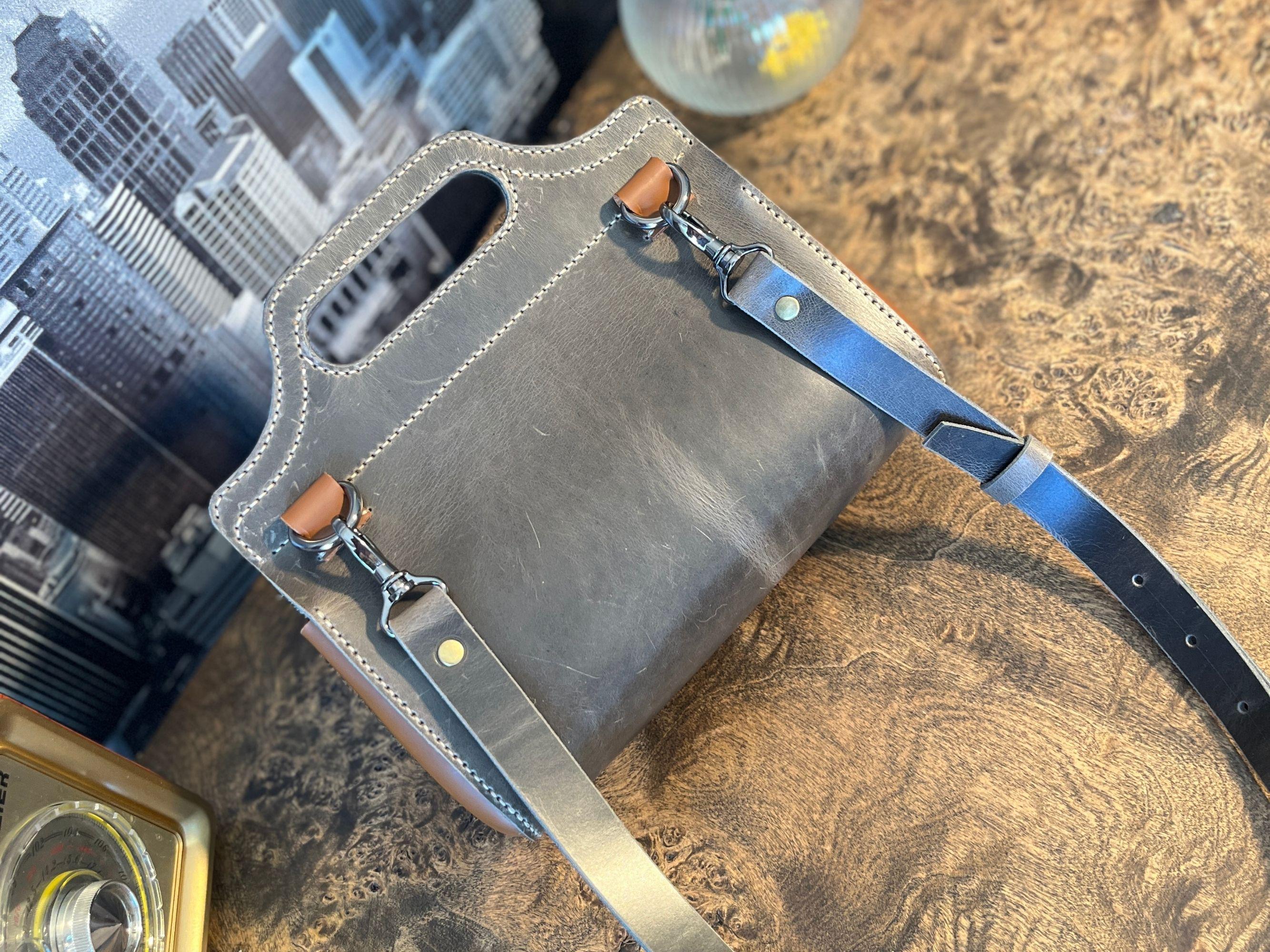 Handbag PDF Pattern / Crossbody Leather Bag / Shoulder Bag Template ...