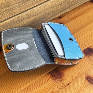 PDF Pattern Compact Wallet with Snap / Cardholder with 16 cards Capacity / PDF Download / Video Tutorial
