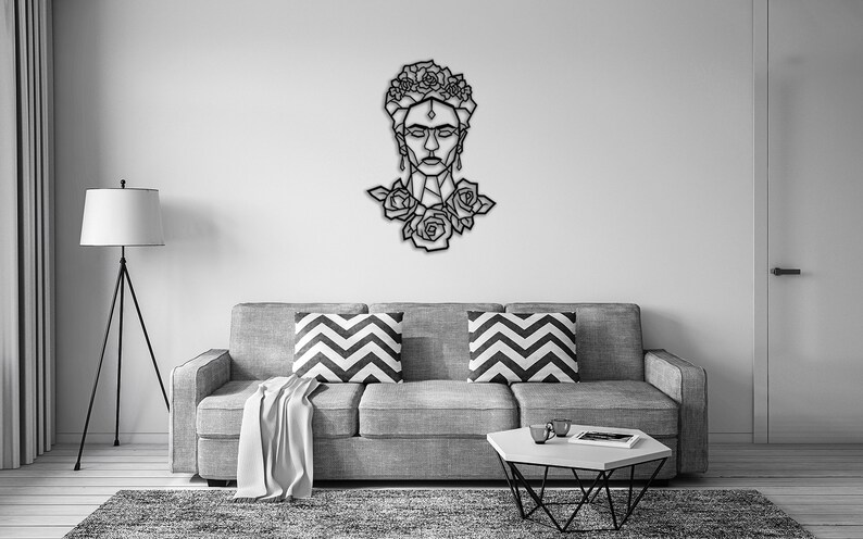 Frida Kahlo Decor Design Cut Svg Dxf Pdf Cdr Eps Ai File - Etsy