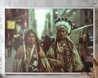 Native Americans Taking back Manhattan (New York City)