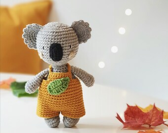 Padrão de crochê de coala em PDF