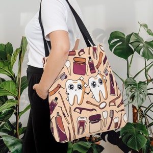 Trousse d'hygiène dentaire, cadeau de fée des dents de dentiste, sac fourre-tout pour assistante dentaire, cadeaux du futur dentiste, hygiéniste dentaire, nouvelle infirmière dentaire