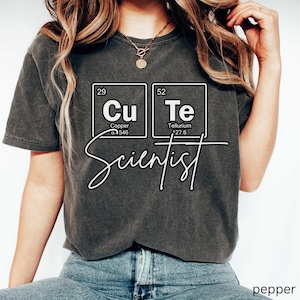 Funny Science Shirt, Chemistry Humor Science Teacher Periodic Table T-Shirt, STEM PhD Graduation Gift, Chemist Laboratory Scientist Gifts
