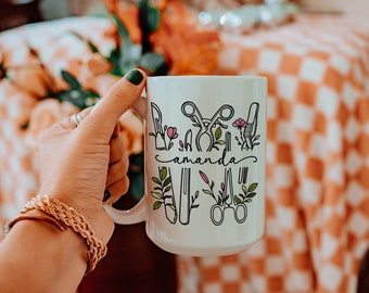 Personalisierte chirurgische Tech-Tasse, chirurgische Krankenschwester-Kaffeetasse, benutzerdefinierte Geschenke für Doktor plastische Chirurgen, Abschlussgeschenk der medizinischen Schule