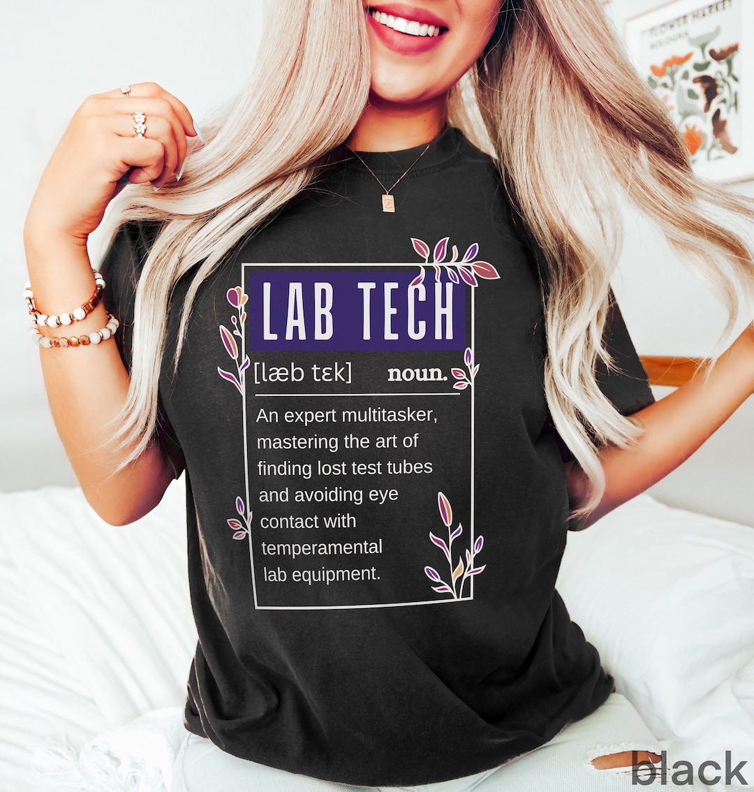 Funny Lab Tech Shirt, Laboratory Technician Tshirt, MLT Lab Life Tee