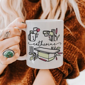 XRay Tech Mug, Personalized Radiology Technician Coffee Mug, Custom Rad Tech X-Ray Radiologist Doctor Nurse Gifts Graduation Gift For Her