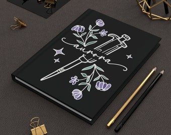 Custom Chemistry Notebook, Personalized Medical Laboratory Scientist PhD Graduation Gift, Biochemistry Microbiology Lab Technician Journal