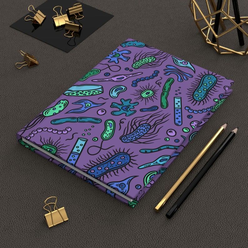 Graduation Germs Microbiology Journal / Notebook, Microbiologist Graduation Gifts ...