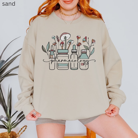 Pharmacist Sweatshirt, Pharmacy Tech Shirt, Pharmacology PhD Graduation Gift, Gift For a New Pharmacist, Pharmacy Gifts For Her