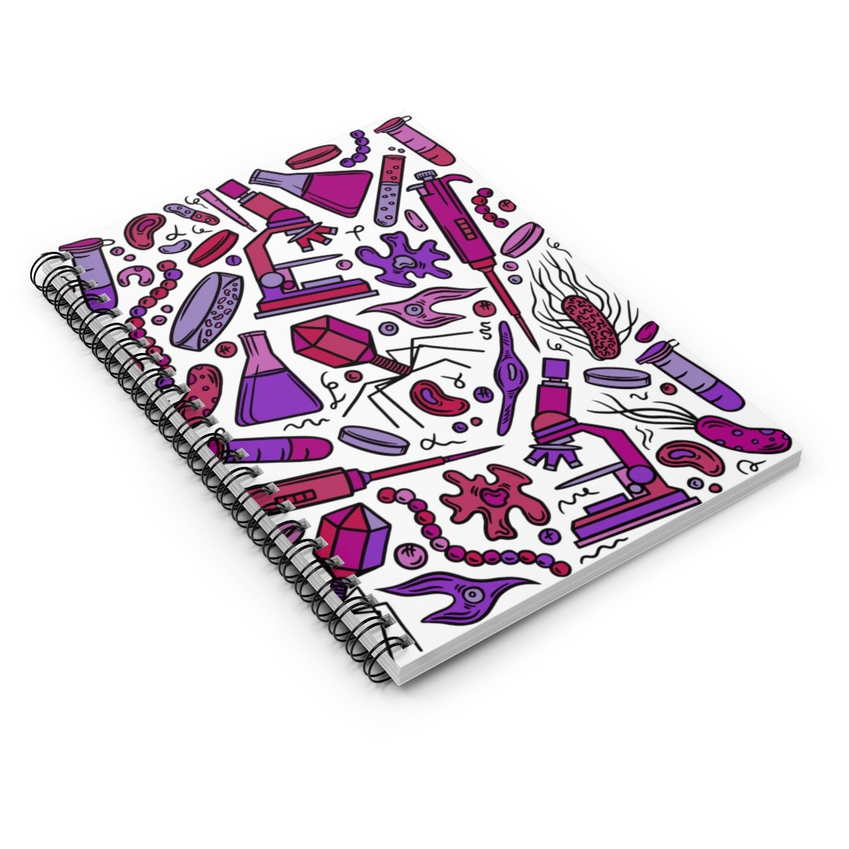 Microbiology Lab Notebook Microbiology Gifts Graduation Etsy UK