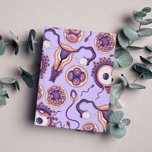 Gynecology Notebook, Obstetrician Fertility Specialist Gifts, ObGyn Gynecologist Gift, Genetic Counselor Journal Medical School Teacher Gift