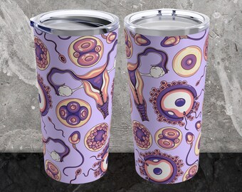 Vaso de ginecología de 20 oz, taza de viaje para enfermera de parto y parto, asesor genético, ginecólogo, obstetra, ginecólogo, nuevo médico, regalos de graduación