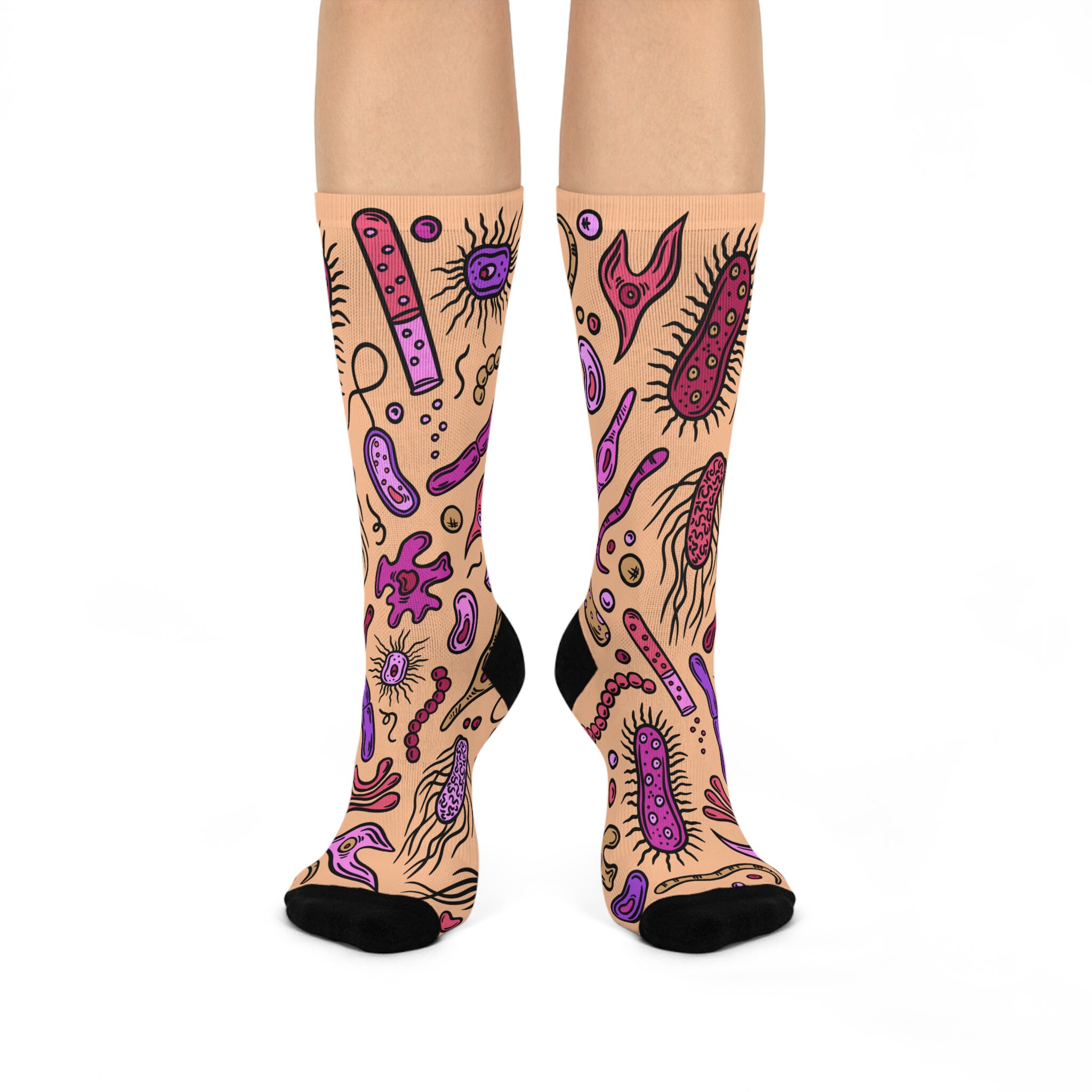 Lab Week Socks Colorful Microbiology Socks Bundle of 3 Pairs | Microbiology Gifts ...