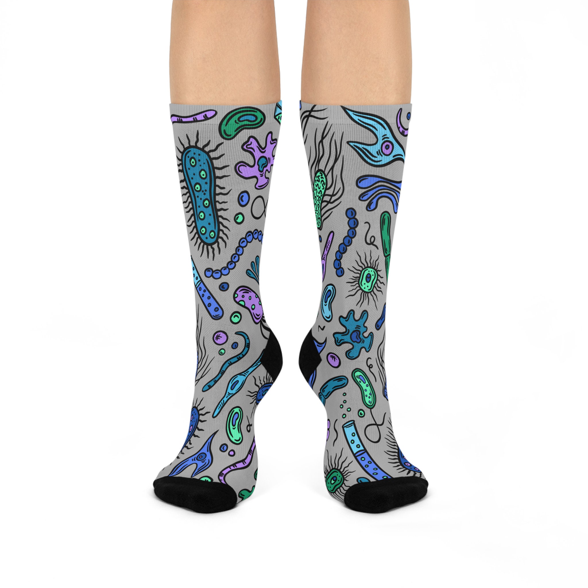 Lab Week Socks Colorful Microbiology Socks Bundle of 3 Pairs | Microbiology Gifts ...