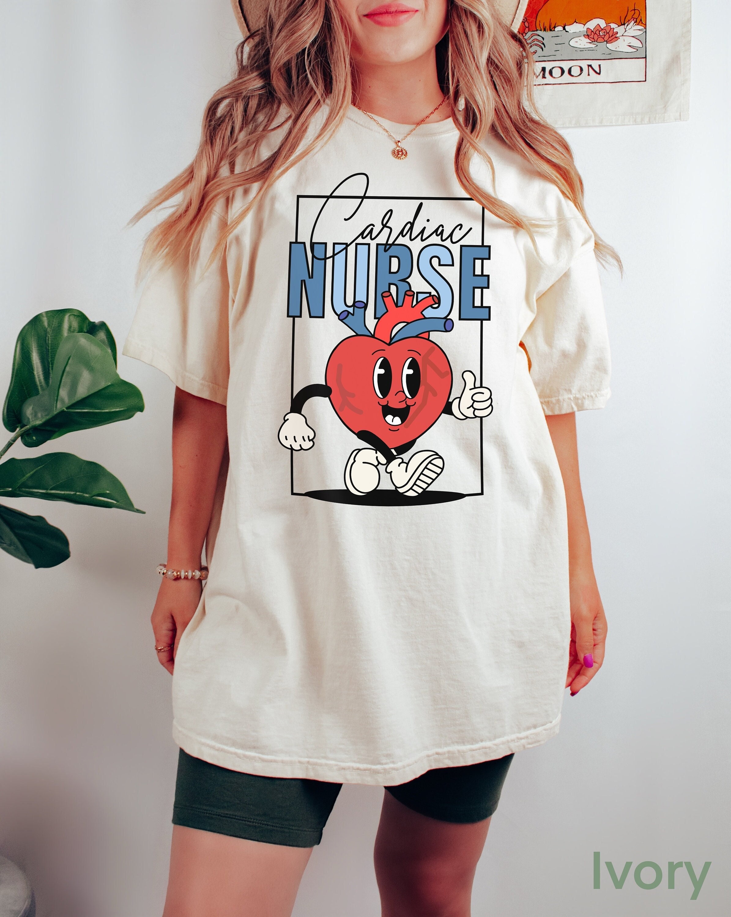 Cardiac Nurse Funny Shirt, Cardiology Nurse in the Making, Anatomy Heart T-Shirt, New Nurse Essentials, Cardiac Rehab Nurse Graduation Gifts