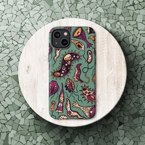 Microbiology Phone Case, Infectious Disease Pharmacist iPhone Cover, Lab Tech MLT Laboratory Scientist PhD Graduation, Biology Teacher Gift