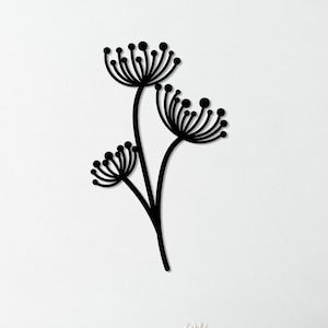 Floral Metal Wall Art, Flowers Decor, Dandelion New Home Gift, Flower Wall Decor, Dandelion Spring Art, Housewarming Gift, Nature Wall Art,,