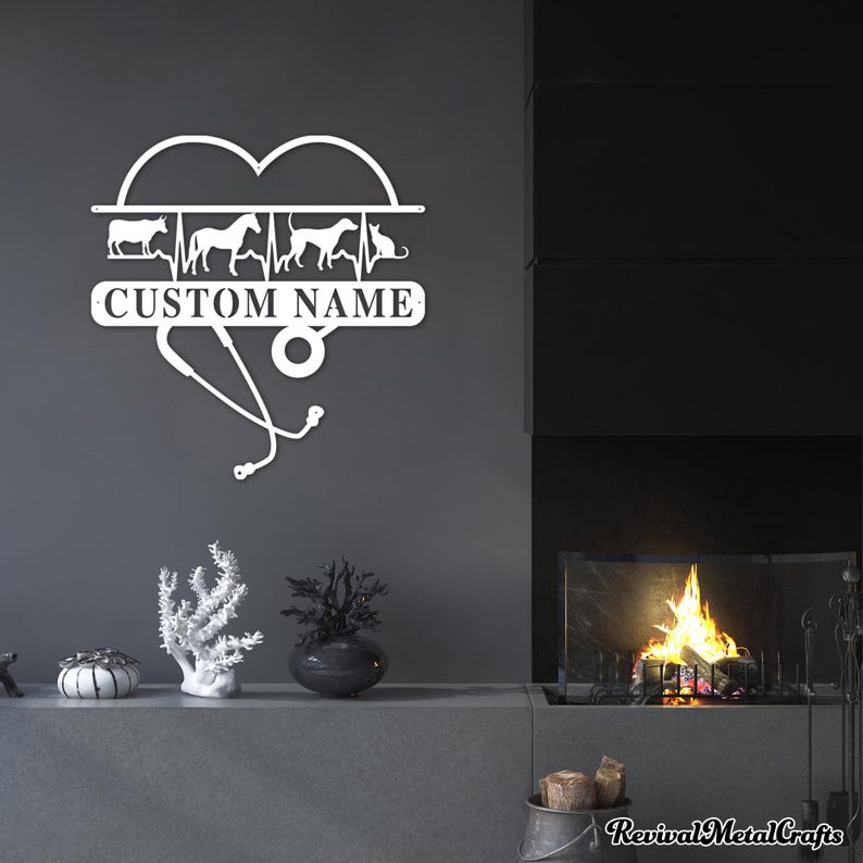 Vet Metal Wall Art, Veterinarian Gift, Vet Wall Decor, Graduation Gift