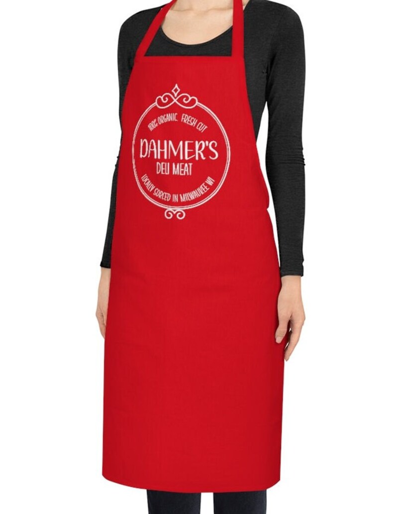 Jeffrey Dahmer Cotton Apron Jeff Dahmer Kitchen Apron Bbq Etsy Hong Kong