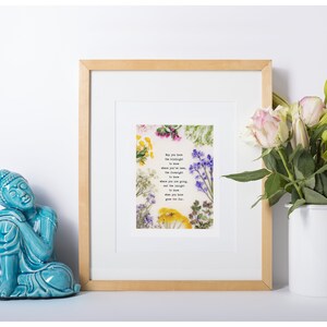 IMPRIMIBLE Bendición tradicional irlandesa #2 Que tengas la retrospectiva para saberlo, Oración irlandesa, Arte de la pared, Regalo de bodas, Regalo cristiano, Irlanda
