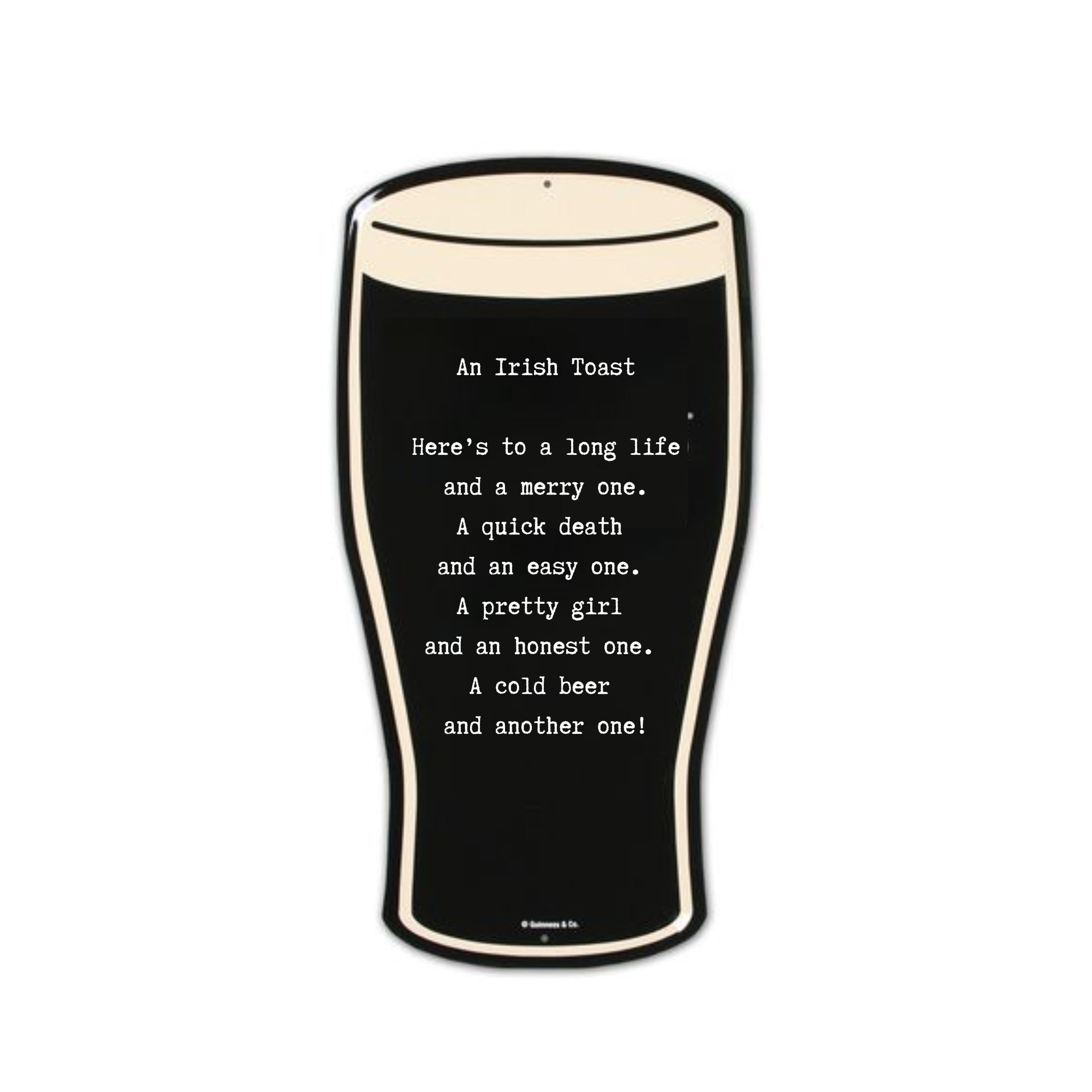 Irish Toast, Heres to a Long Life and a Merry One, Guinness, Irish