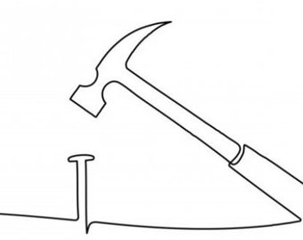 Hammer and Nail - Etsy Ireland Hammer and Nail - Etsy Ireland