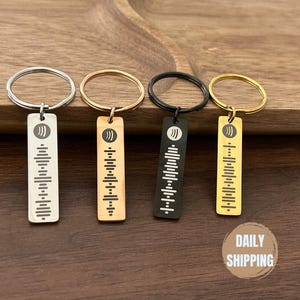 Spotify Keychain I Personalized Pendant I Personalized Gift I Music Pendant I Music Lover I Love Gift