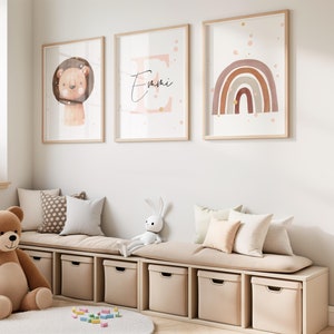 Carteles infantiles, carteles para bebés, carteles personalizados.