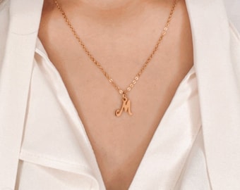 Letter Necklace Plain