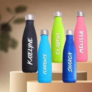 Thermosfles met gravure 500ml, thermosfles gepersonaliseerd