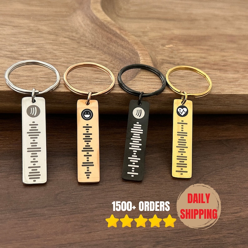 Spotify Keychain, Spotify Schlüsselanhänger