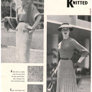 Libro de tejido vintage de Vogue n.º 42 imagen 8