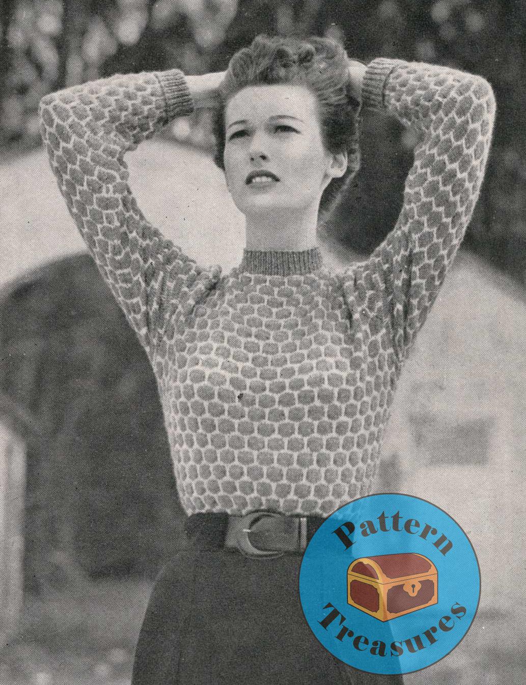Vintage Vogue Knitting Book No 41 - Etsy