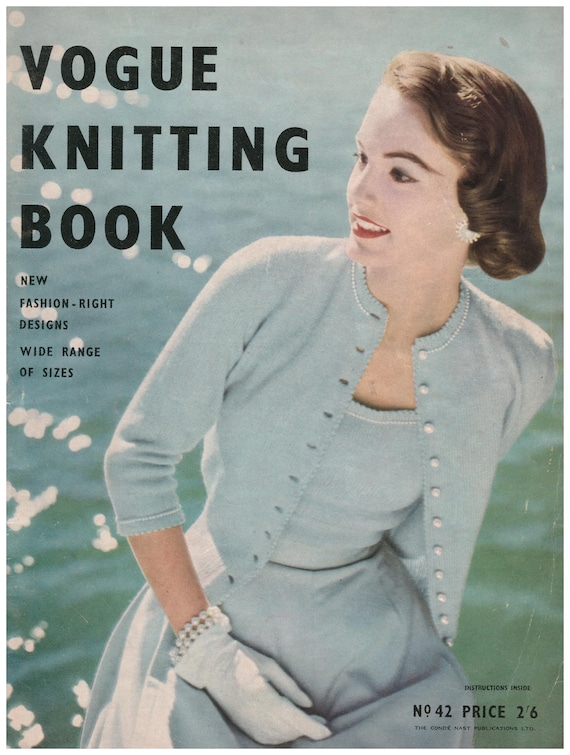 Vintage Vogue Knitting book no 42
