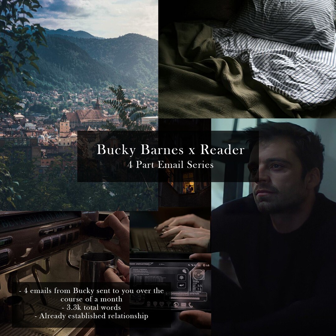 BUCKY BARNES X Reader Comfort Character Email Series 4 Parts Etsy